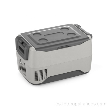 Mini refrigerador portátil para el hogar del coche de 50L AC100-240V DC12 / 24V Compresor doméstico de almacenamiento en frío para exteriores